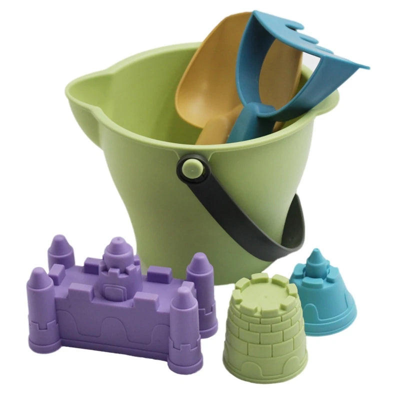 Giocattoli a secchiello sensoriale da spiaggia per bambini Sand Plage gioca a giocattoli per bambini giocattoli interattivi per giochi d'acqua da spiaggia per genitori e bambini per bambini