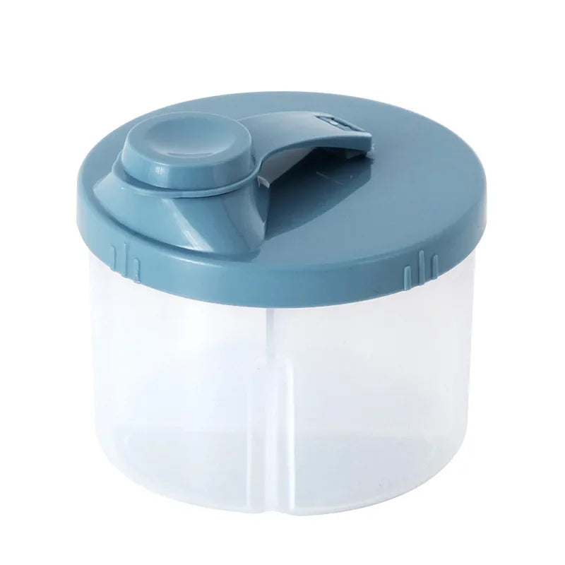 Contenitore per alimenti per bambini portatile a 4 griglie Contenitore per cereali essenziali per latte in polvere per bambini Contenitore per snack per bambini