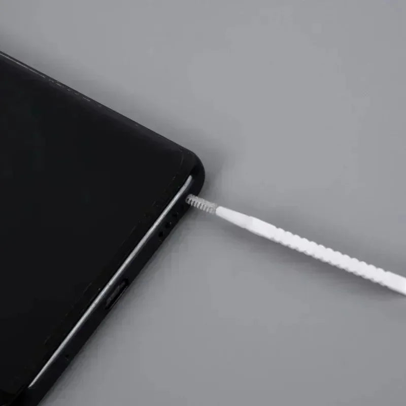 10-1 pz Porta di Ricarica Spina Antipolvere con Spazzola di Pulizia per iPhone 15 14 13 12 Pro Max Plus Samsung Xiaomi IOS Tipo C Set di Detergenti