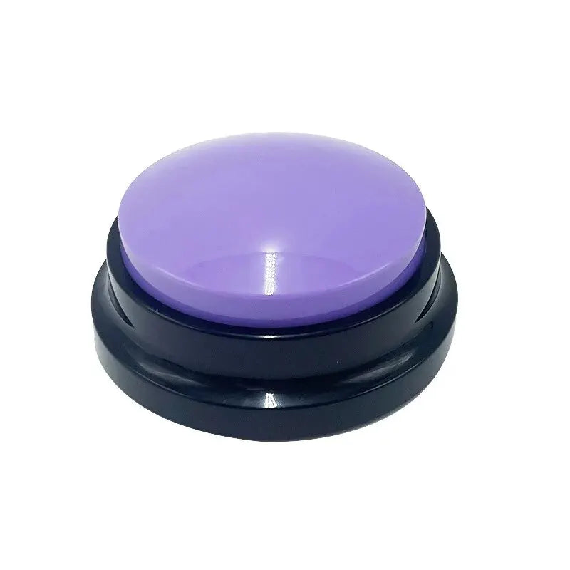 Giocattoli per cani divertenti giocattoli per animali domestici registrabili per cani viaggi Talking Pet starter pulsanti parlanti per animali domestici forniture per animali domestici carine portatili
