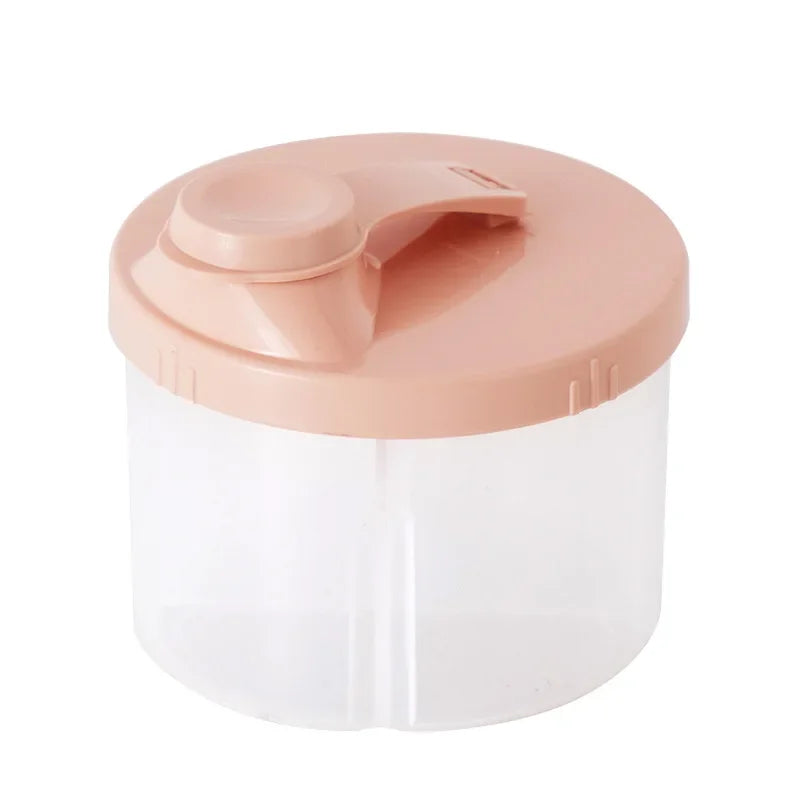 Contenitore per alimenti per bambini portatile a 4 griglie Contenitore per cereali essenziali per latte in polvere per bambini Contenitore per snack per bambini