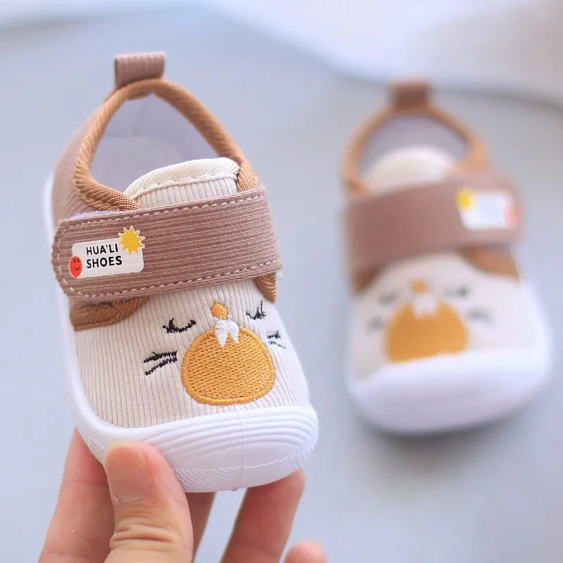 Infantile Bambini Del Bambino Del Fumetto Anti Calci Scarpe Funzionali Suola Morbida Squeaky Scarpe Da Ginnastica Ragazzo Mocassini Causali Della Ragazza Del Bambino Scarpe Antiscivolo