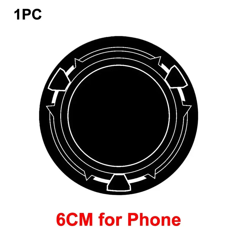 1/2/5 pezzi piastra di raffreddamento del telefono cellulare per adesivo a conduzione di calore a radiazione magnetica per iPhone Android dispositivo di raffreddamento del gioco espandere l'area
