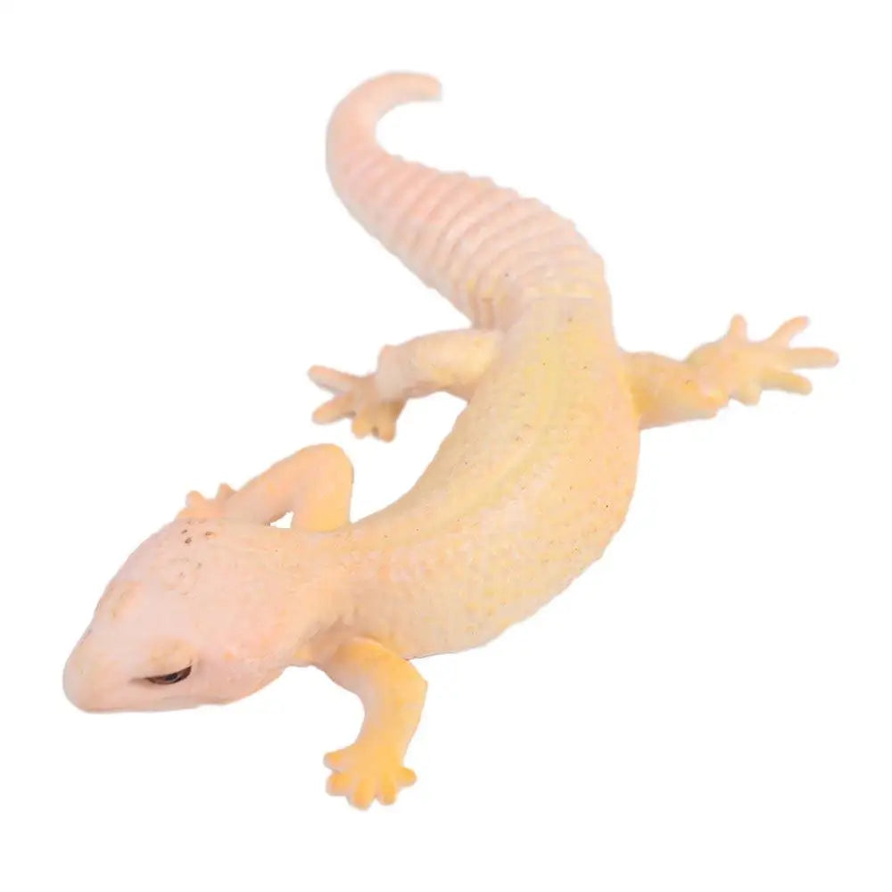 Geco Scherzo Puntelli Simulazione Lucertola Figure Figurine di animali Giocattoli cognitivi Figura Giocattoli animali Giochi per famiglie Lucertole Modello d'azione