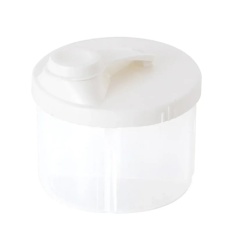 Contenitore per alimenti per bambini portatile a 4 griglie Contenitore per cereali essenziali per latte in polvere per bambini Contenitore per snack per bambini