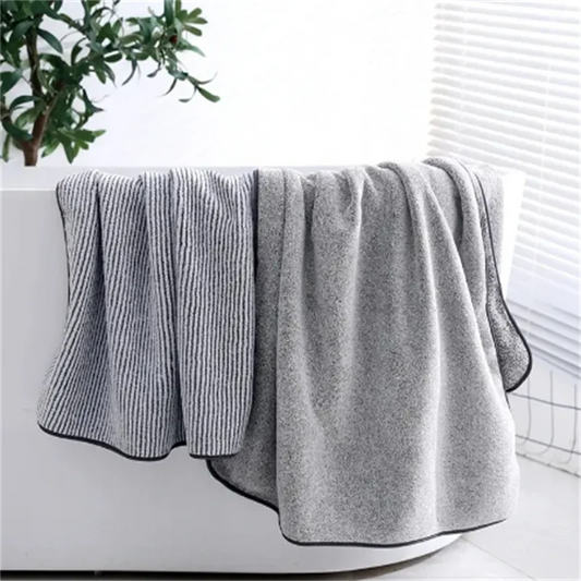 1 pz asciugamani da bagno addensati per il corpo asciugamano in microfibra per palestra sport doccia accappatoio per spa beath casa asciugamano per il viso