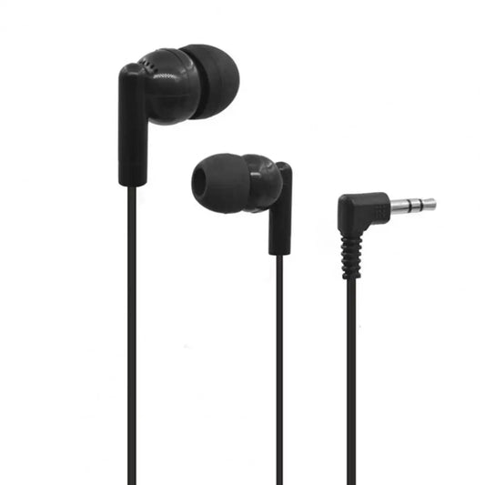 102 Auricolare cablato da gioco Cuffie intrauricolari in-ear con bobina mobile da 3,5 mm in PVC trasparente ed ergonomico per telefono