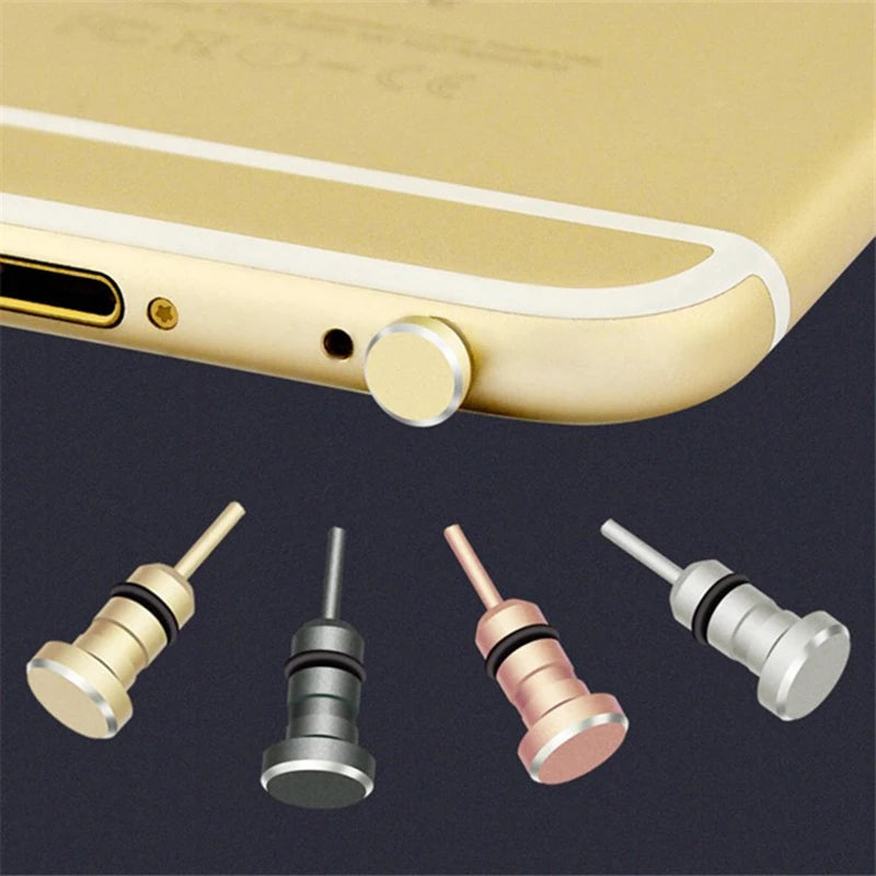 Spina antipolvere per auricolari 3.5mm AUX Jack Interface Anti scheda per telefono cellulare recuperare Pin della scheda per Apple Iphone 5 6 Plus PC Laptop
