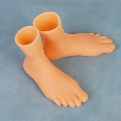 Simulazione piccole mani divertenti mini mani piede manica dito burattino a mano in silicone romanzo scherzo giocattoli per dita stuzzicare oggetti di scena per gatti