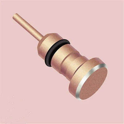 Spina antipolvere per auricolari 3.5mm AUX Jack Interface Anti scheda per telefono cellulare recuperare Pin della scheda per Apple Iphone 5 6 Plus PC Laptop