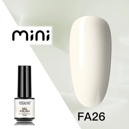 ROSALIND 120 colori smalto per unghie Glitter Shiny Base Gel Top Coat UV LED Gel Nail Art vernice Manicure Gel per unghie Semi permanente