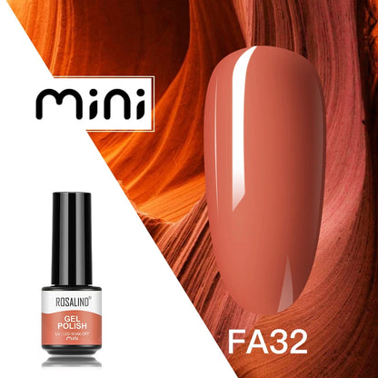 ROSALIND 120 colori smalto per unghie Glitter Shiny Base Gel Top Coat UV LED Gel Nail Art vernice Manicure Gel per unghie Semi permanente