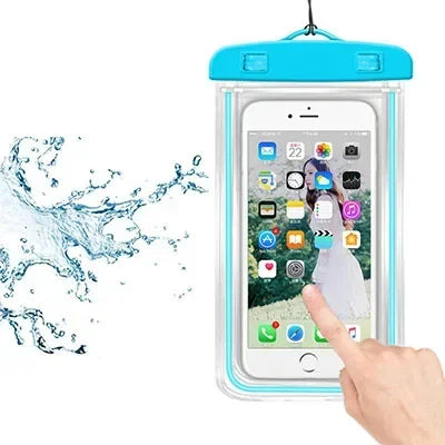 Custodia impermeabile per telefono Drift Diving Borsa da nuoto Borsa subacquea asciutto Custodia per telefono Sport acquatici Spiaggia Piscina Sci 6 pollici