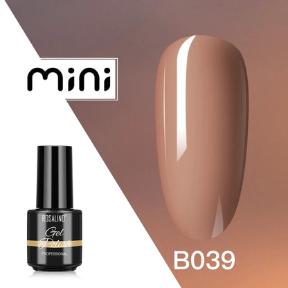 ROSALIND 120 colori smalto per unghie Glitter Shiny Base Gel Top Coat UV LED Gel Nail Art vernice Manicure Gel per unghie Semi permanente