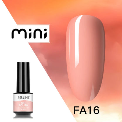 ROSALIND 120 colori smalto per unghie Glitter Shiny Base Gel Top Coat UV LED Gel Nail Art vernice Manicure Gel per unghie Semi permanente