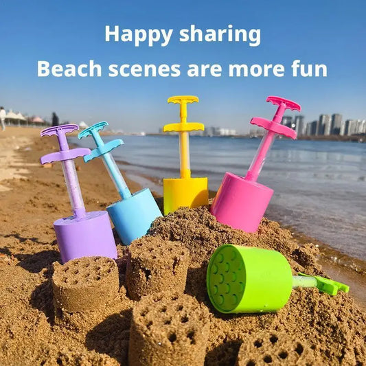 Giocattolo da spiaggia per bambini Stampo per sabbiera Castello Costruzione da parete Stampo per bricchette a nido d'ape Divertimento estivo Giocattoli al mare all'aperto