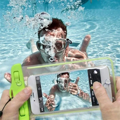 Custodia impermeabile per telefono Drift Diving Borsa da nuoto Borsa subacquea asciutto Custodia per telefono Sport acquatici Spiaggia Piscina Sci 6 pollici