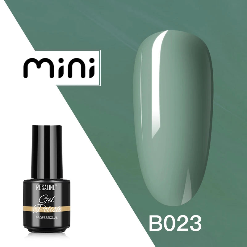 ROSALIND 120 colori smalto per unghie Glitter Shiny Base Gel Top Coat UV LED Gel Nail Art vernice Manicure Gel per unghie Semi permanente