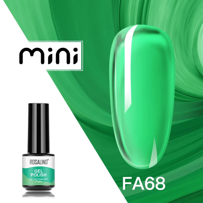 ROSALIND 120 colori smalto per unghie Glitter Shiny Base Gel Top Coat UV LED Gel Nail Art vernice Manicure Gel per unghie Semi permanente