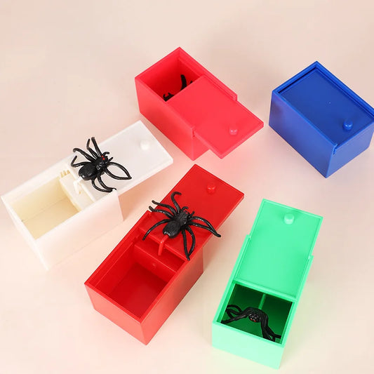 Divertente parodia giocattolo ragno scarafaggio bug finto modello di vita sorpresa scherzo creativo panico bavaglio scherzo regalo di festa