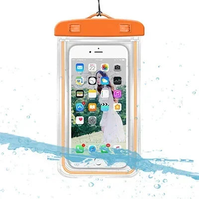 Custodia impermeabile per telefono Drift Diving Borsa da nuoto Borsa subacquea asciutto Custodia per telefono Sport acquatici Spiaggia Piscina Sci 6 pollici