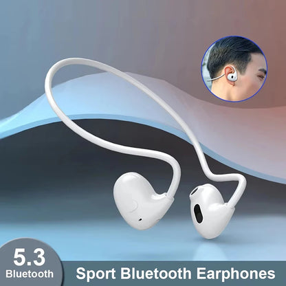 Xiaomi Wireless Bluetooth 5.3 Cuffie conduzione aerea Cuffie impermeabili Stereo Over-Ear Auricolari sportivi Auricolari con microfono