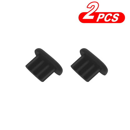 Tappo di polvere in silicone/porta di ricarica del telefono/Adatto per iPad Air/iPhone 14 Plus 13 12 Mini 11 Pro Max XR/  Adatto per spine morbide della porta micro USB