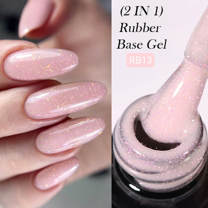 LILYCUTE Smalto per unghie gel glitterato Nero Argento Smalto gel con paillettes super brillanti Soak Off UV LED Gel UV semipermanente per unghie