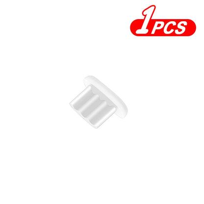 Tappo di polvere in silicone/porta di ricarica del telefono/Adatto per iPad Air/iPhone 14 Plus 13 12 Mini 11 Pro Max XR/  Adatto per spine morbide della porta micro USB