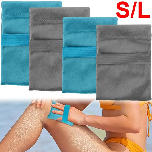 Sand Remover for Beach Beach Sandbag sacchetto di polvere spazzola per la rimozione della sabbia spazzola per la rimozione della sabbia Beach Vacation Camping Essentials