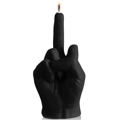 1 pz nuovo modello a forma di dito medio candele profumate divertenti peculici piccoli regali decorazioni per la casa ornamenti candela di compleanno