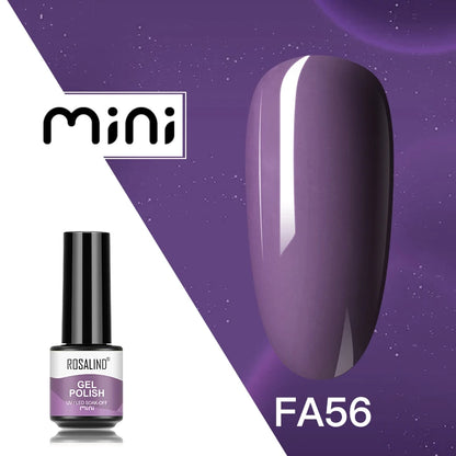 ROSALIND 120 colori smalto per unghie Glitter Shiny Base Gel Top Coat UV LED Gel Nail Art vernice Manicure Gel per unghie Semi permanente