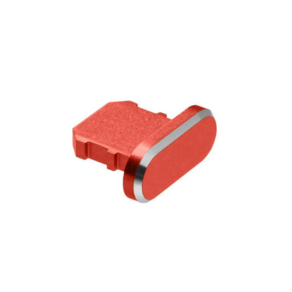 1PC porta di ricarica in metallo tappo antipolvere per iPhone15 14 13 12 11 X XR Max 8 7 Plus accessorio per telefono coperchio del cappuccio della spina di ricarica