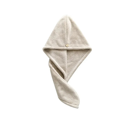 Donne Magic Microfibra Asciugatura rapida Asciugamano per capelli Cappello Asciugamano Bagno Avvolgere il bagno Cappello Quick Cap Turbante Asciutto Toallas Bagno Doccia