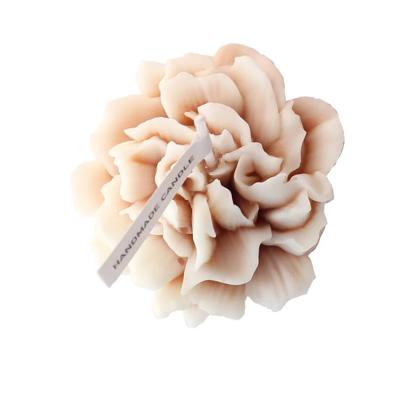 Garofano a forma di fiore candela profumata fatta a mano ornamenti per aromaterapia domestica festa della mamma regalo a mano per ragazza decorazione per feste