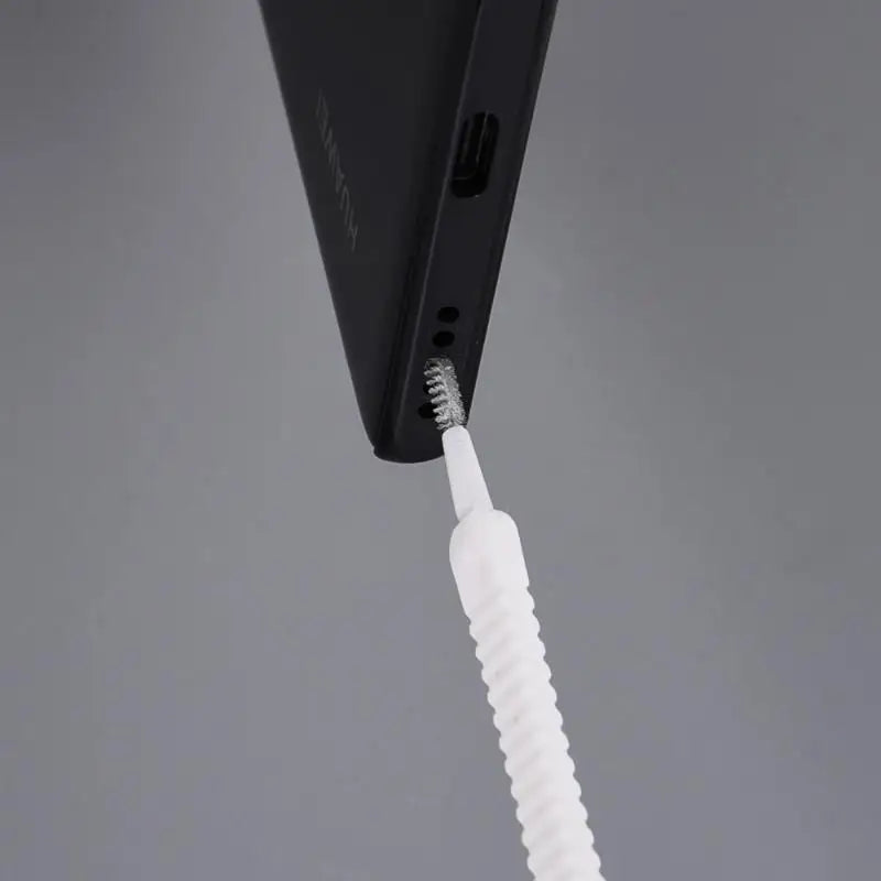 Spina antipolvere per porta di ricarica per telefono cellulare con kit spazzola per pulizia per IPhone 14 13 12 11 Pro Max AirPods iPad per polvere Lightning Port