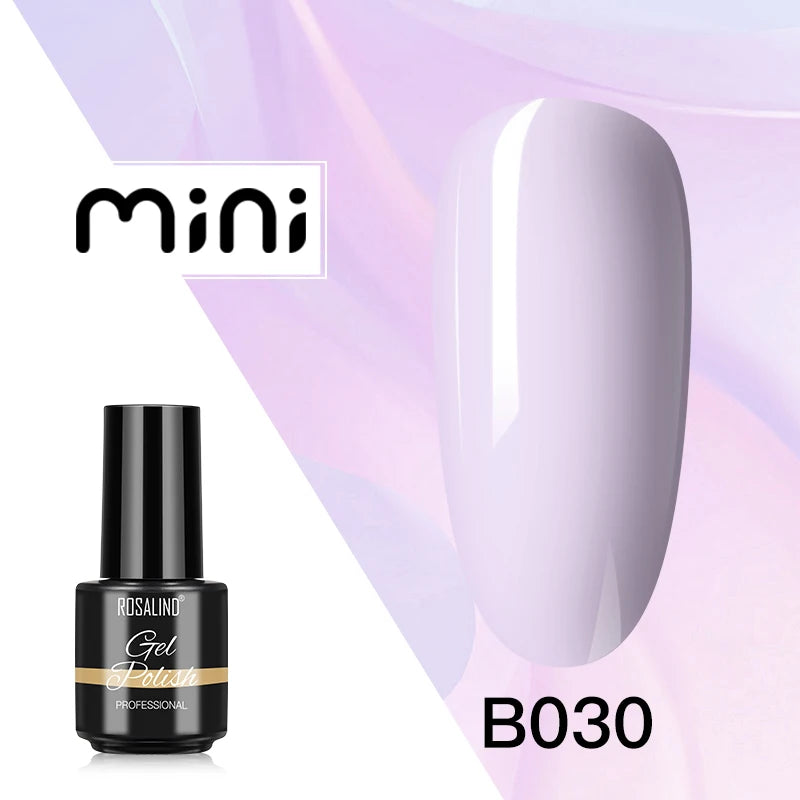 ROSALIND 120 colori smalto per unghie Glitter Shiny Base Gel Top Coat UV LED Gel Nail Art vernice Manicure Gel per unghie Semi permanente