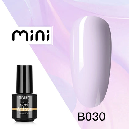 ROSALIND 120 colori smalto per unghie Glitter Shiny Base Gel Top Coat UV LED Gel Nail Art vernice Manicure Gel per unghie Semi permanente