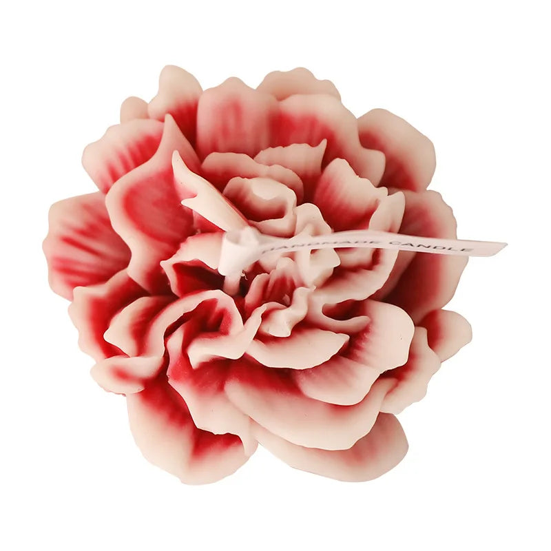 Garofano a forma di fiore candela profumata fatta a mano ornamenti per aromaterapia domestica festa della mamma regalo a mano per ragazza decorazione per feste