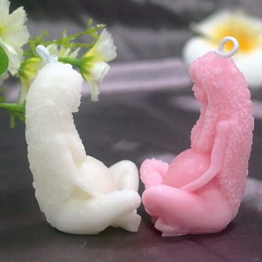 Gaia dea terra modello madre candele profumate cera di soia decorazione della casa Festival atmosfera evidenziare candele 1 pz