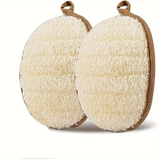 Luffa naturale Scrubber per il corpo Bagno Spugna esfoliante Spazzola per doccia morbida Tampone detergente Esfoliante Soffio per doccia Strumento per la cura della pelle del corpo