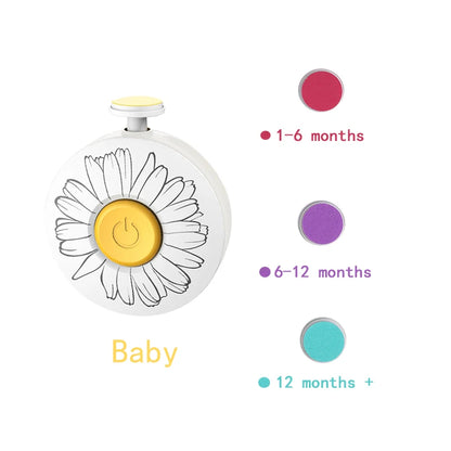 Tagliaunghie elettrico per bambini Strumento per lucidare le unghie per bambini Forbici per manicure per neonati Kit per l'igiene del bambino Tagliaunghie per neonati per neonato