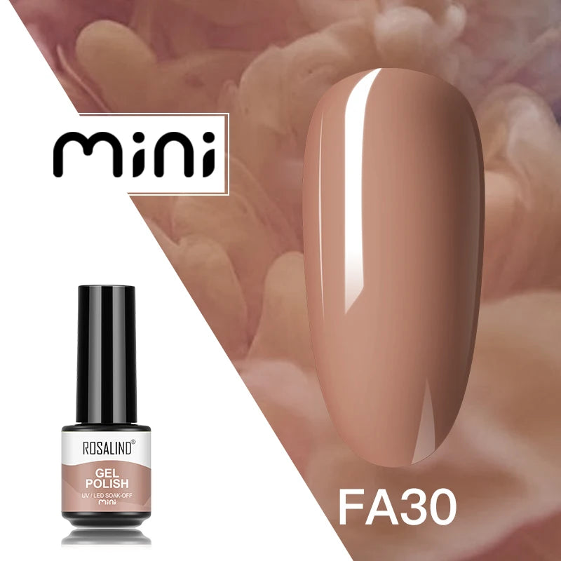 ROSALIND 120 colori smalto per unghie Glitter Shiny Base Gel Top Coat UV LED Gel Nail Art vernice Manicure Gel per unghie Semi permanente
