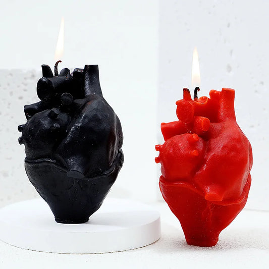 Candela per il corpo con decorazione di lusso candela profumata a forma di cuore regali di san valentino candele regalo per gli ospiti creativi decorativi per la casa