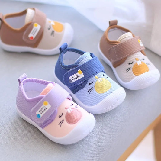 Infantile Bambini Del Bambino Del Fumetto Anti Calci Scarpe Funzionali Suola Morbida Squeaky Scarpe Da Ginnastica Ragazzo Mocassini Causali Della Ragazza Del Bambino Scarpe Antiscivolo