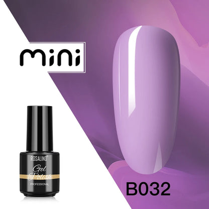 ROSALIND 120 colori smalto per unghie Glitter Shiny Base Gel Top Coat UV LED Gel Nail Art vernice Manicure Gel per unghie Semi permanente