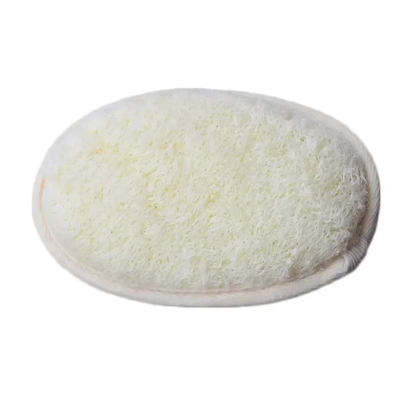 Spazzola da bagno in luffa naturale Scrub corpo morbido Scrub esfoliante Doccia Luffa Spugna Esfoliante Massaggiatore Pulizia profonda Strumenti da bagno