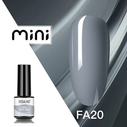 ROSALIND 120 colori smalto per unghie Glitter Shiny Base Gel Top Coat UV LED Gel Nail Art vernice Manicure Gel per unghie Semi permanente