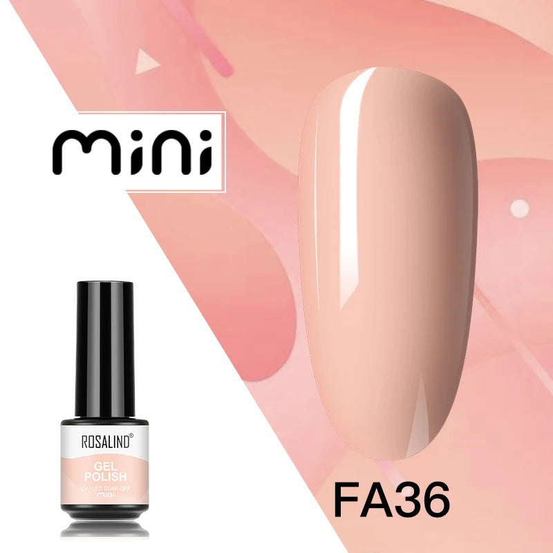ROSALIND 120 colori smalto per unghie Glitter Shiny Base Gel Top Coat UV LED Gel Nail Art vernice Manicure Gel per unghie Semi permanente