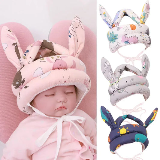 Nuovo casco di sicurezza per bambini Cappello di protezione per la testa Cuscino anticaduta per bambini I bambini imparano a camminare Cappellino protettivo regolabile